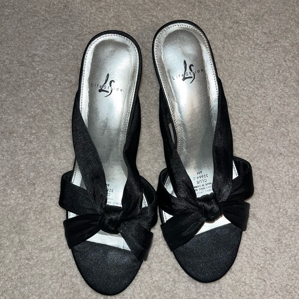 Black Dress Sandals